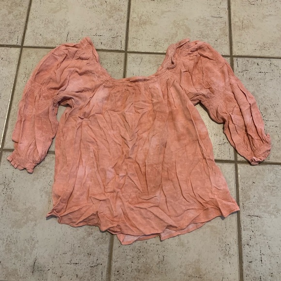 💜 Maurices Off-the-Shoulder Textured Blouse, XXL - Picture 4 of 5